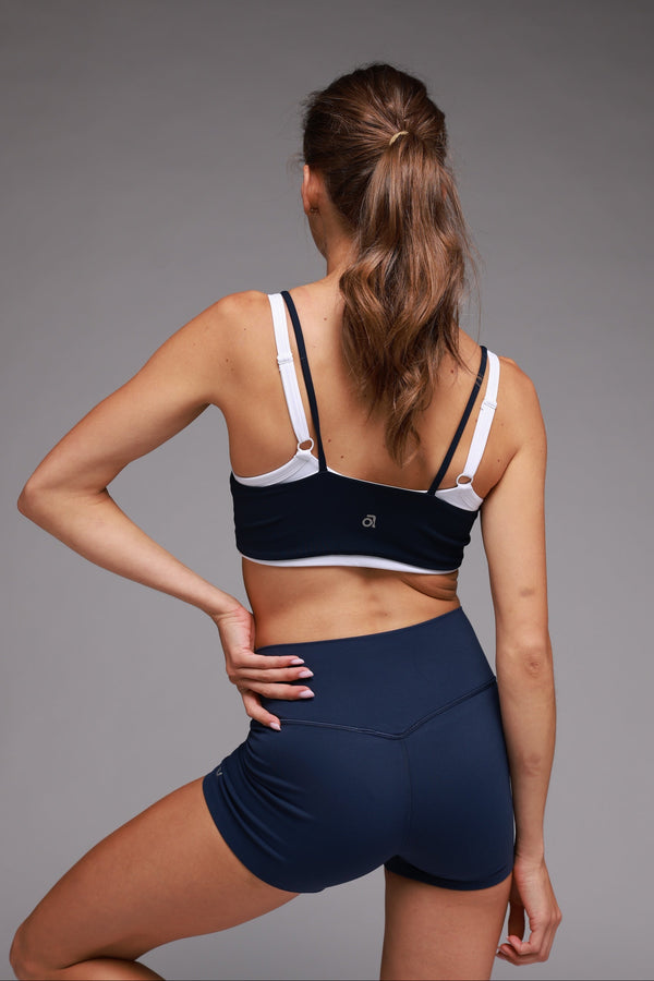 True Navy/White